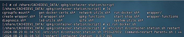 qnap docker 配置代理